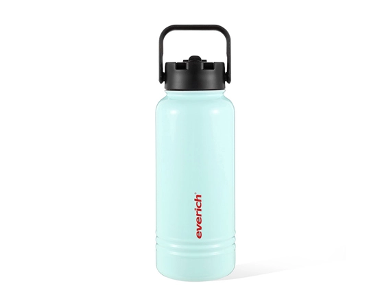 Flip & Straw Lid Insulated Water Bottle 01611C