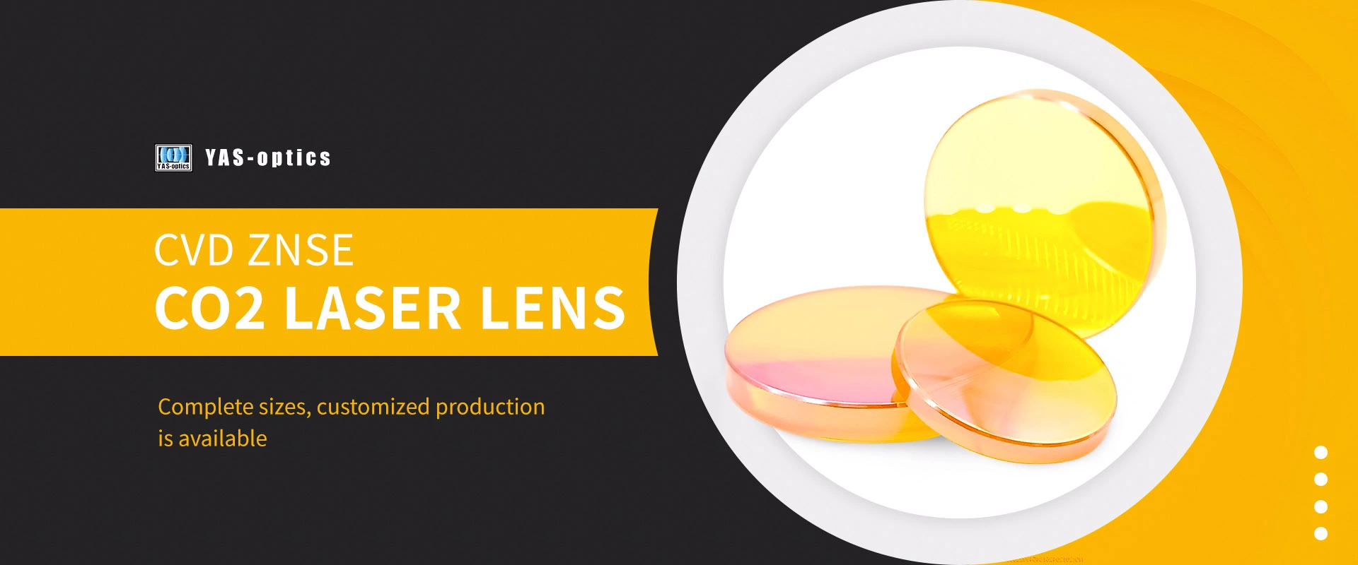 CVD ZnSe CO2 Laser Lens